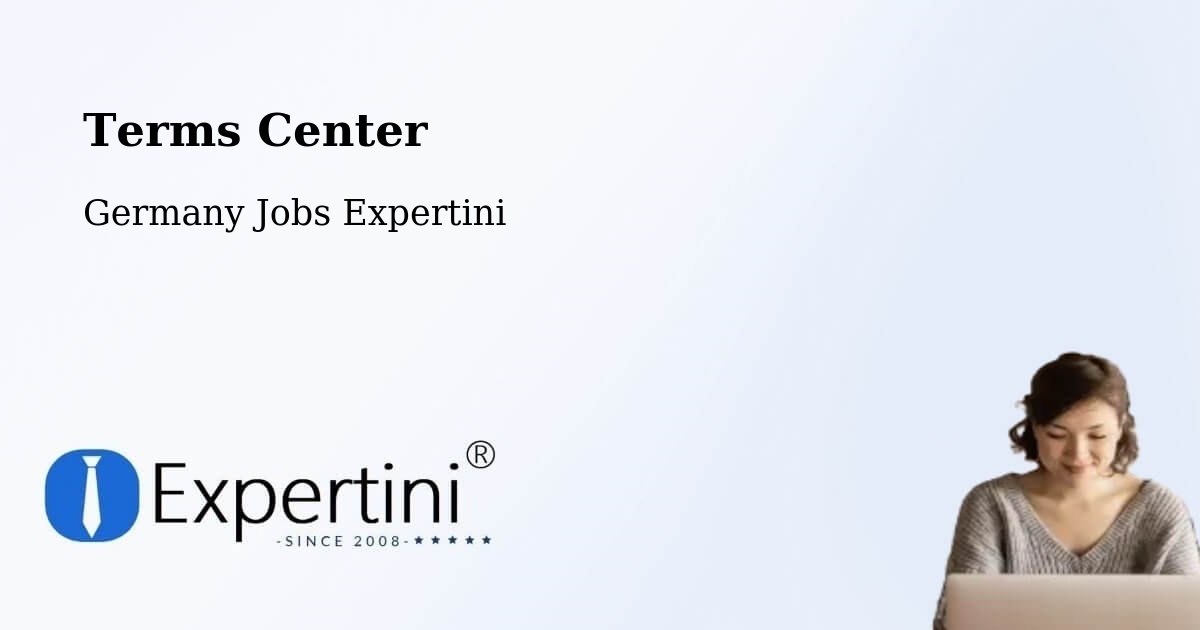 Terms Center - Germany Jobs Expertini